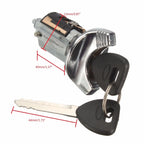 Ignition Key Switch Lock Cylinder with 2 Keys for Ford F150 F250 F350 (1992–1996)