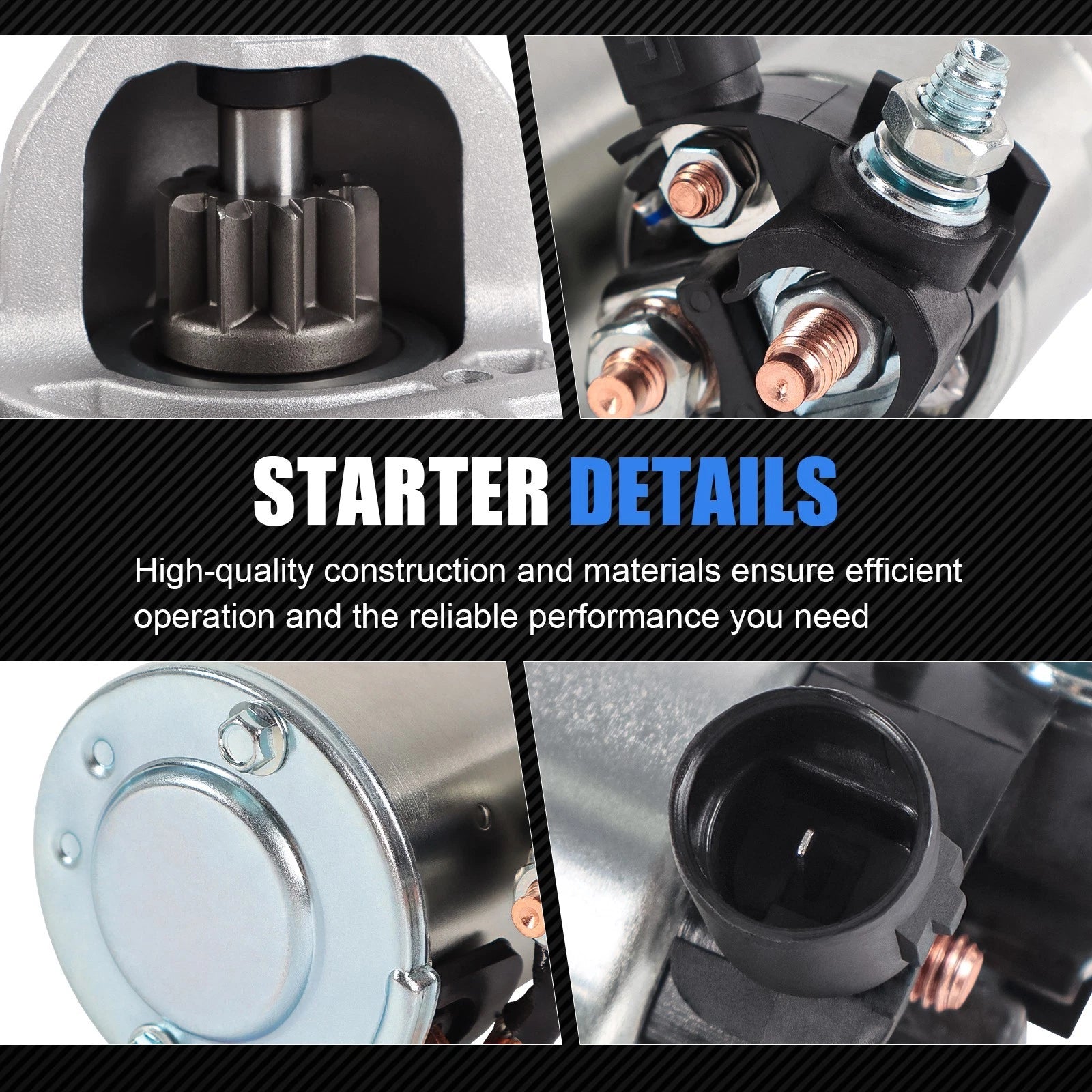 Starter for Chevrolet Silverado 1500 V8 5.3L (2014-2020)