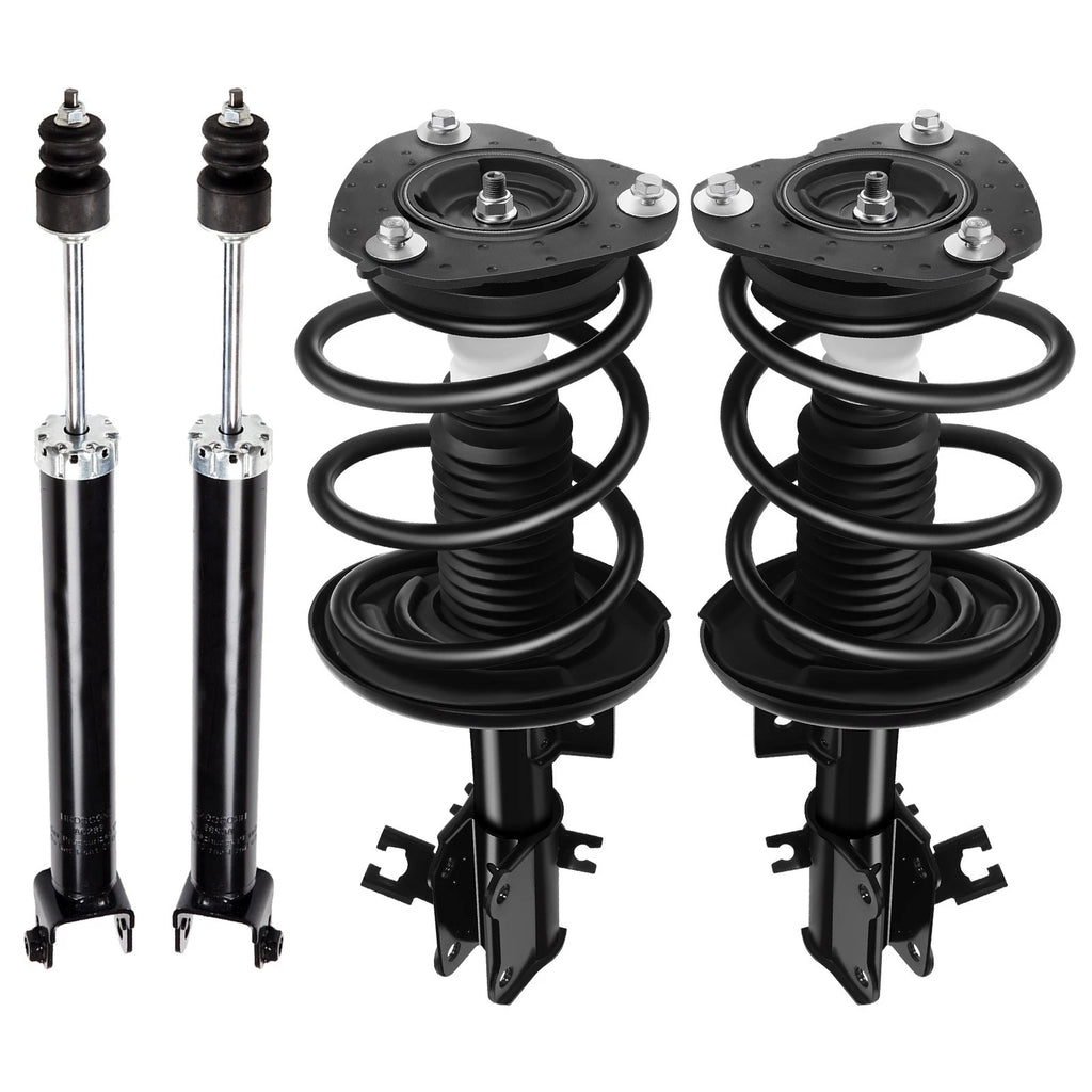 Set of 4 Complete Struts and Shocks for Nissan Maxima (2009–2014)