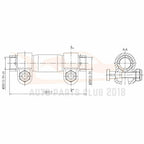 10Pcs Front Tie Rods Ball Joints Suspension Kit for Ford F-150 (1987–1996)