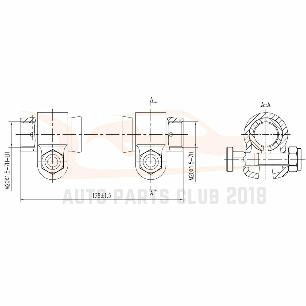 10Pcs Front Tie Rods Ball Joints Suspension Kit for Ford F-150 (1987–1996)