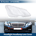 1 Pc Headlight Lens Cover for Mercedes-Benz E350 (2009–2016) No. 2078205461