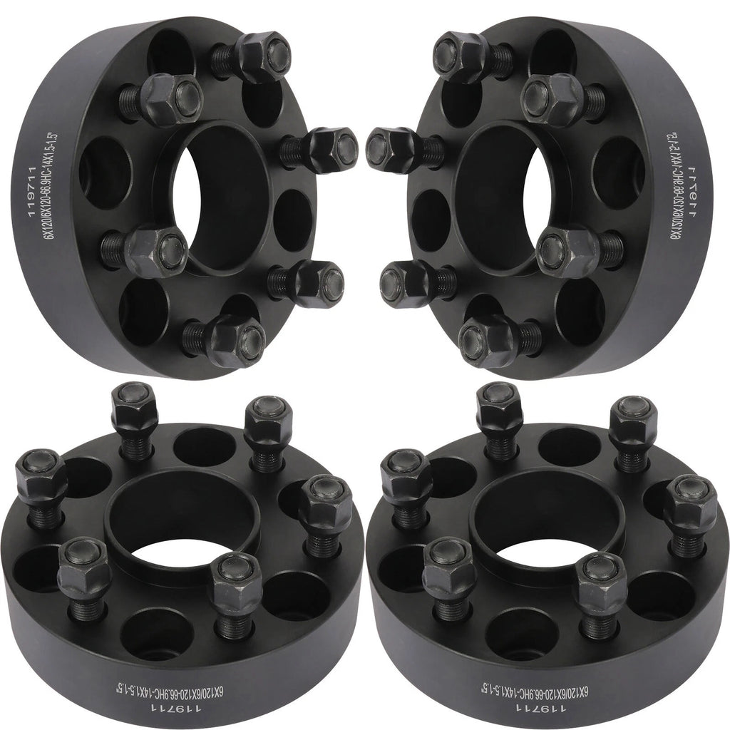 Set of 4 Wheel Spacers for Chevrolet Blazer GMC Canyon (6x120, 1.5")