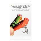 Multi Color Hard Bait Metal Vibration Lure 46cm for Bass Perch (N/A)