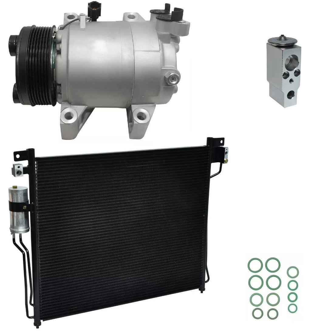 A/C Compressor Kit With Condenser for Nissan Pathfinder 5.6L (2011–2016)