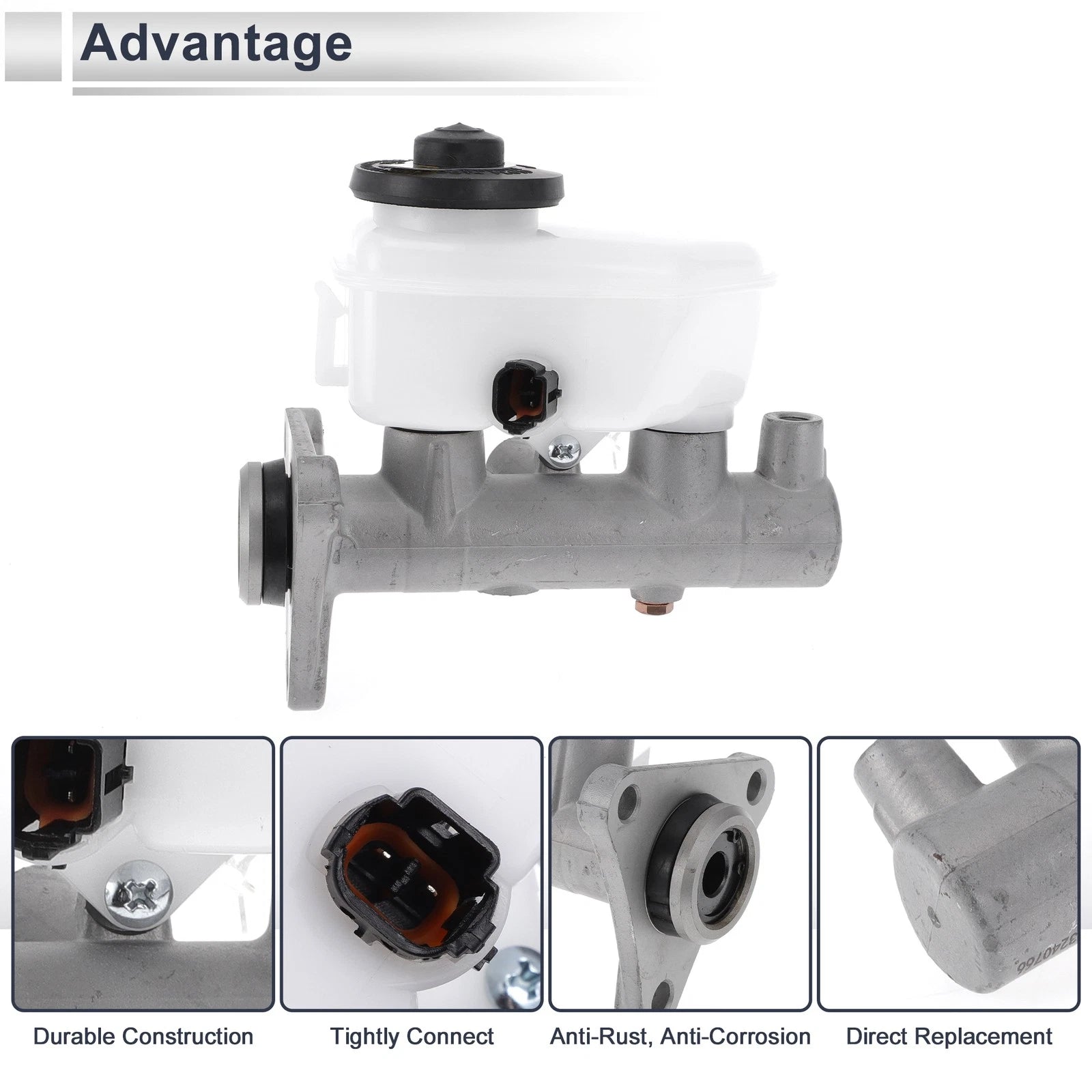 Brake Master Cylinder with Reservoir No. 4720133030 for Toyota Camry (1992–1994)