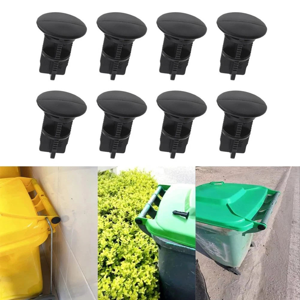 8 Replacement Hinge Pins for 100L 120L 240L Bins (43mm x 18mm x 33mm)