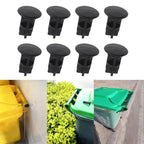 8 Replacement Hinge Pins for 100L 120L 240L Bins (43mm x 18mm x 33mm)