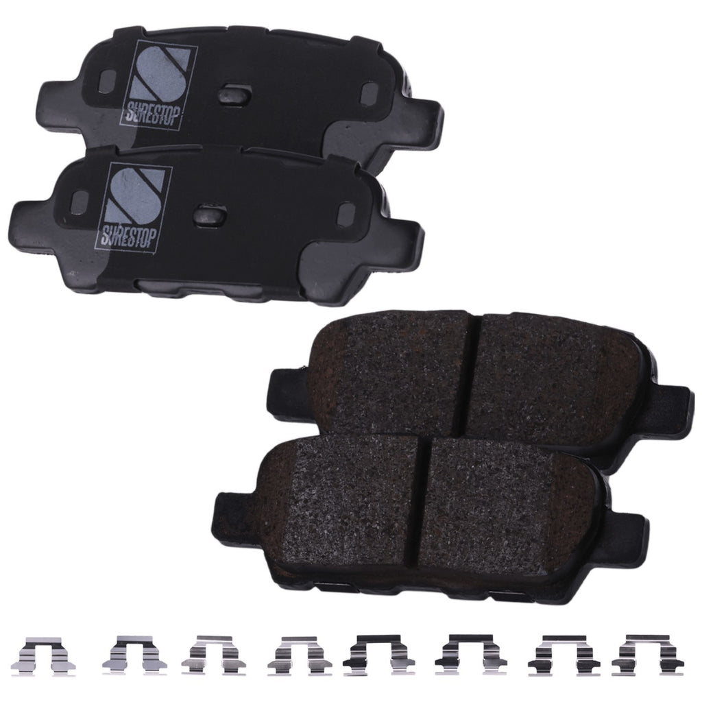 Brake Disc Rotors and Pads Kit for Nissan Maxima Altima (2005–2006)