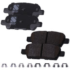 Brake Disc Rotors and Pads Kit for Nissan Maxima Altima (2005–2006)