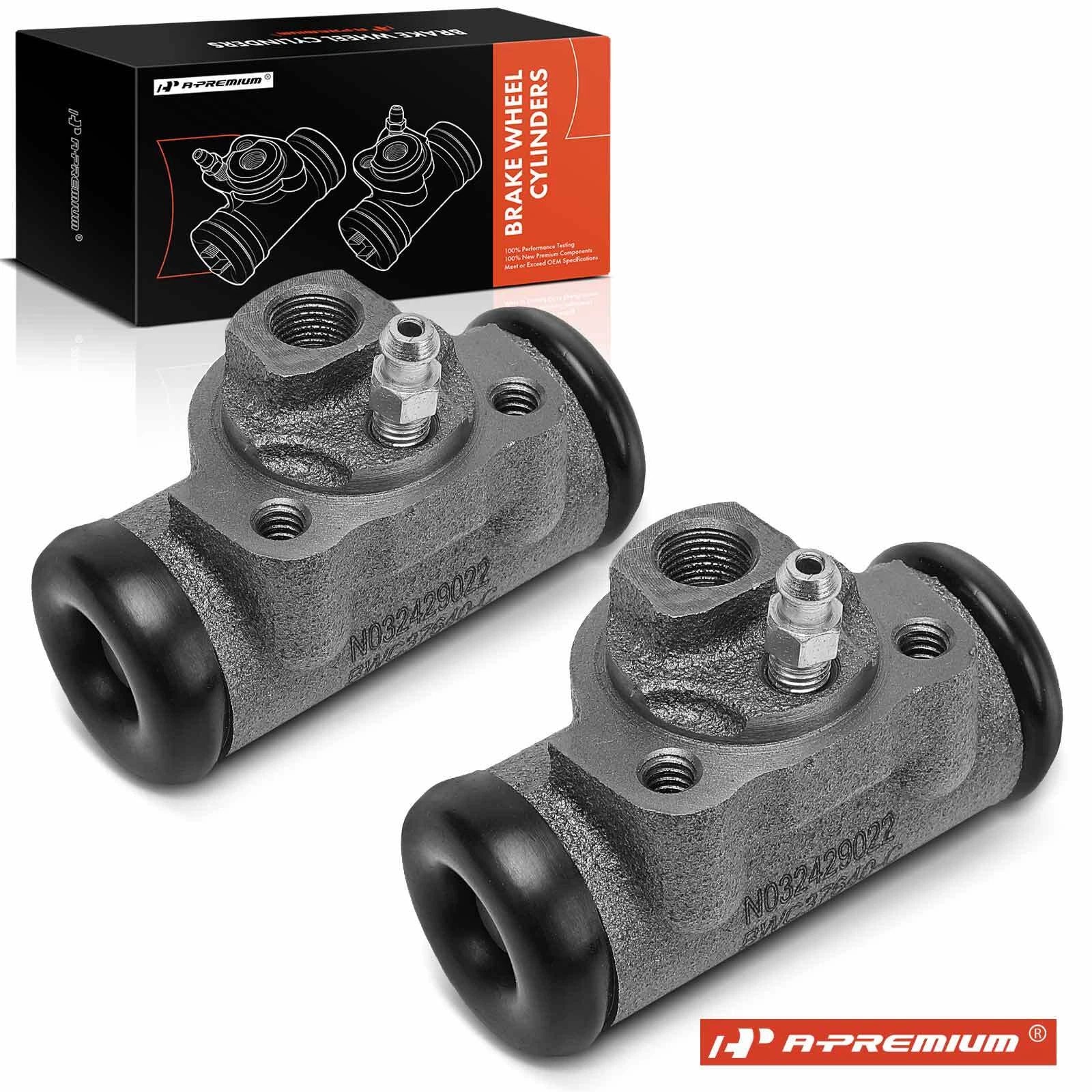 Set of 2 Rear Drum Brake Wheel Cylinders for Ford Ranger Mazda B2300 (1984–1994)