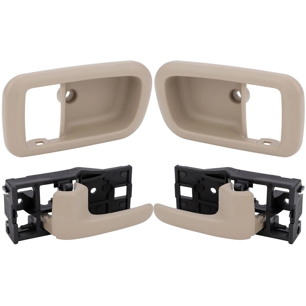 Set of 2 Interior Door Handles with Bezels for Toyota Tundra (2000–2006)