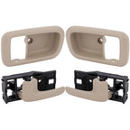 Set of 2 Interior Door Handles with Bezels for Toyota Tundra (2000–2006)