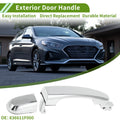 Exterior Door Handle for Hyundai Kia (No. 836611F000) Rear Right Silver Tone