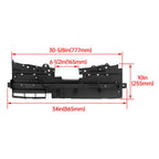 Upper Radiator Support Cover Seal Plate for Jeep Cherokee (2014–2018) #68203073AA