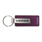 Purple Leather Keychain - Officially Licensed for Nissan Versa