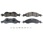 Front Brake Kit 350mm Rotors & TRW Pro Ceramic Pads for Expedition Navigator (1997–2002)
