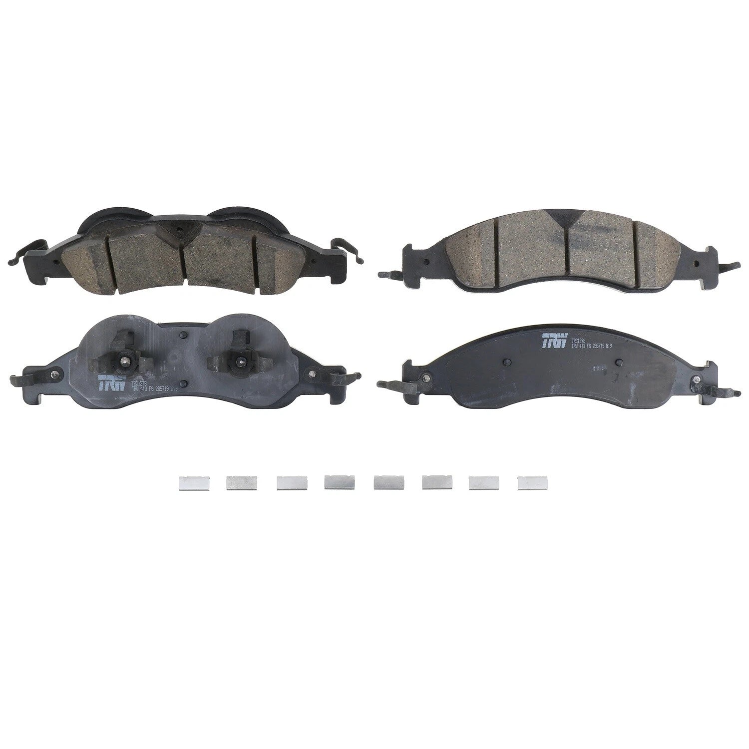 Front Brake Kit 350mm Rotors & TRW Pro Ceramic Pads for Expedition Navigator (1997–2002)