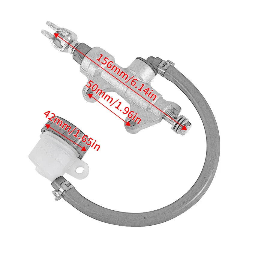 Rear Brake Master Cylinder for Kawasaki ER-6F EX650 Ninja 650 ER-6N (2006–2008)