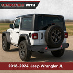 Rear Bumper Kit 10th Anniversary Style for Jeep Wrangler JL Gladiator (2018–2024)