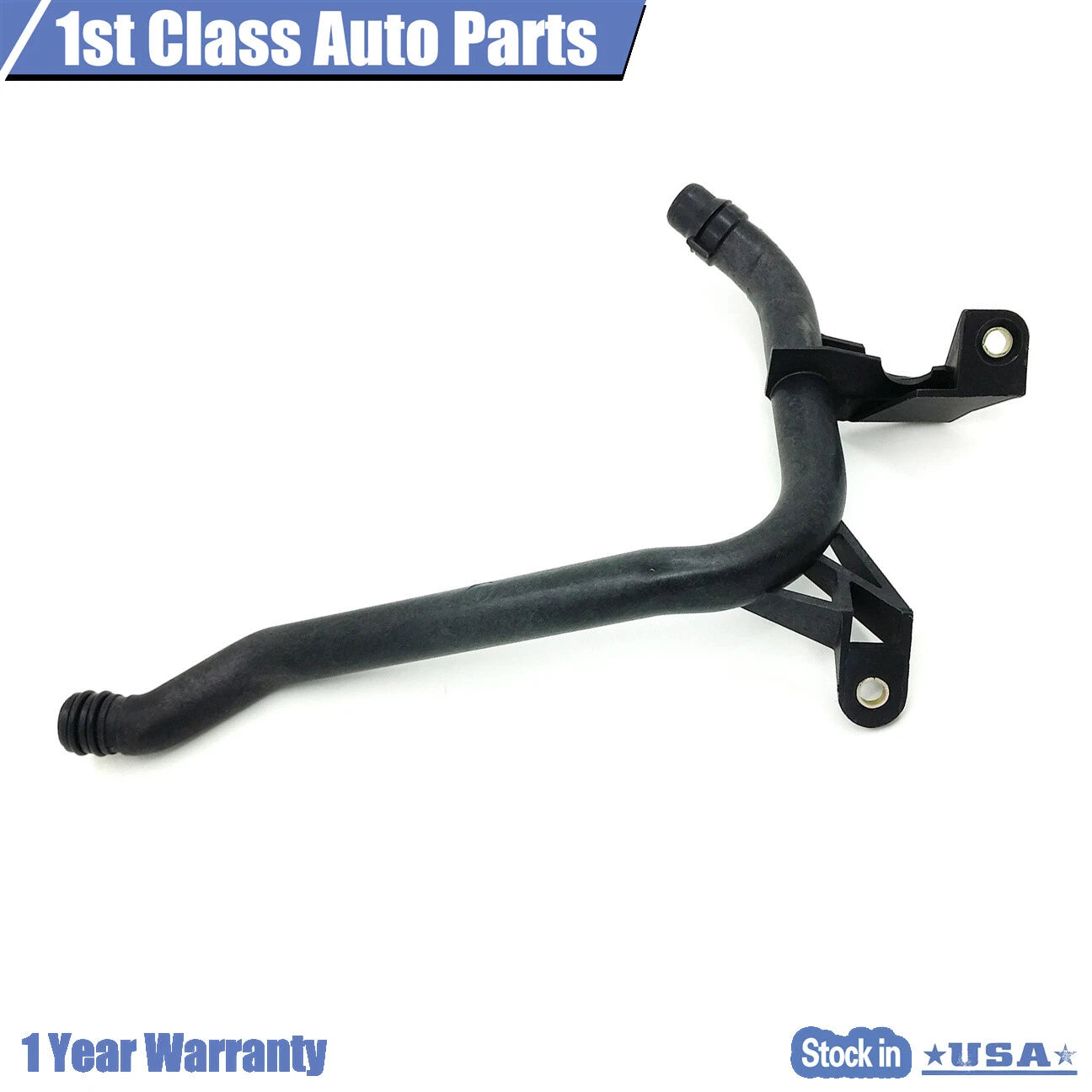Water Pump Coolant Pipe Hose Outlet with O-Rings for BMW 325Xi 330Xi X3 X5 (2001–2006)