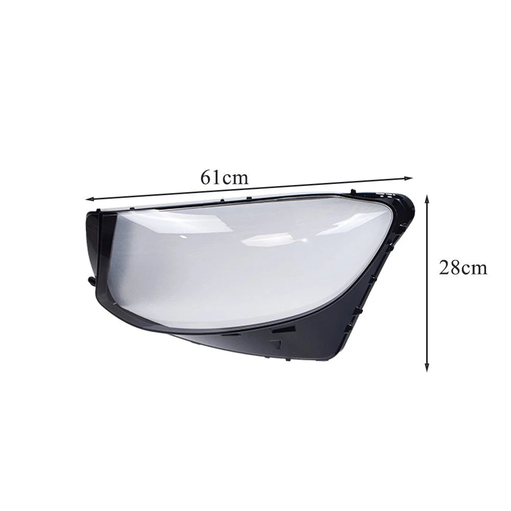 Left & Right Headlight Lens Cover for Mercedes Benz GLC Class W253 (2016–2019)