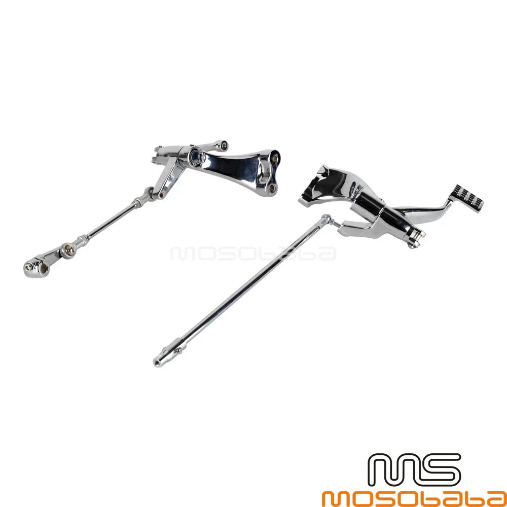 Chrome Forward Controls Kit for Harley Sportster XL883N Iron 48 7L1200V (14-21)