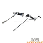 Chrome Forward Controls Kit for Harley Sportster XL883N Iron 48 7L1200V (14-21)