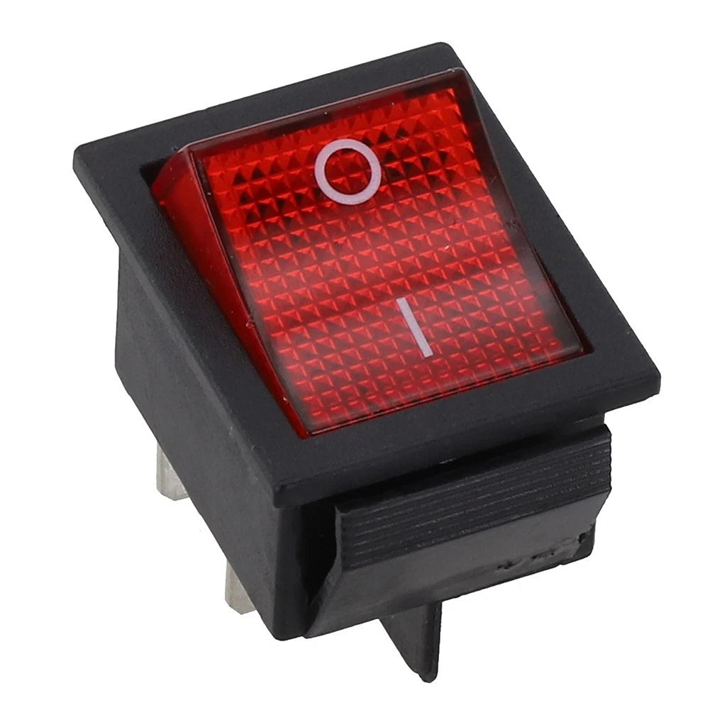30A Power Switch for Welding Machine (4Pin, Lighted, Heavy Duty)