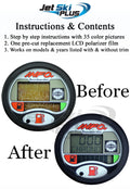 Repair Kit for SeaDoo LCD Info Gauge Center Display GSX RX XP RFI DI LTD