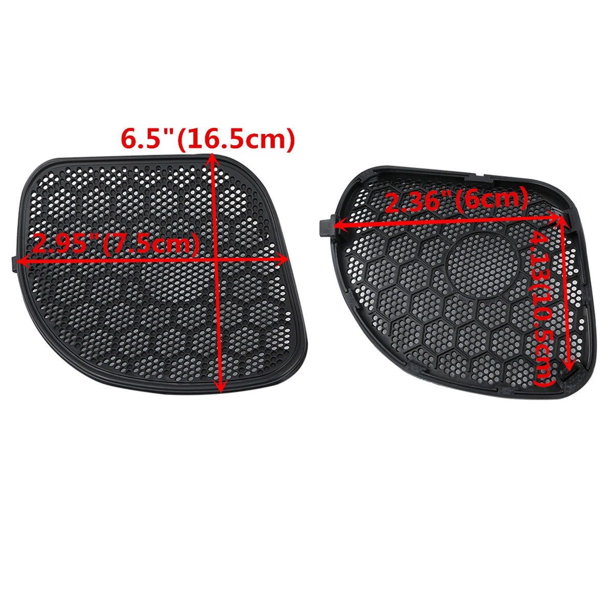 Front Fairing Speakers Mesh Grill Covers for Harley Road Glide (2015–2024)
