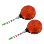 2X Amber Hazard Light for Kubota B L M Series Tractors