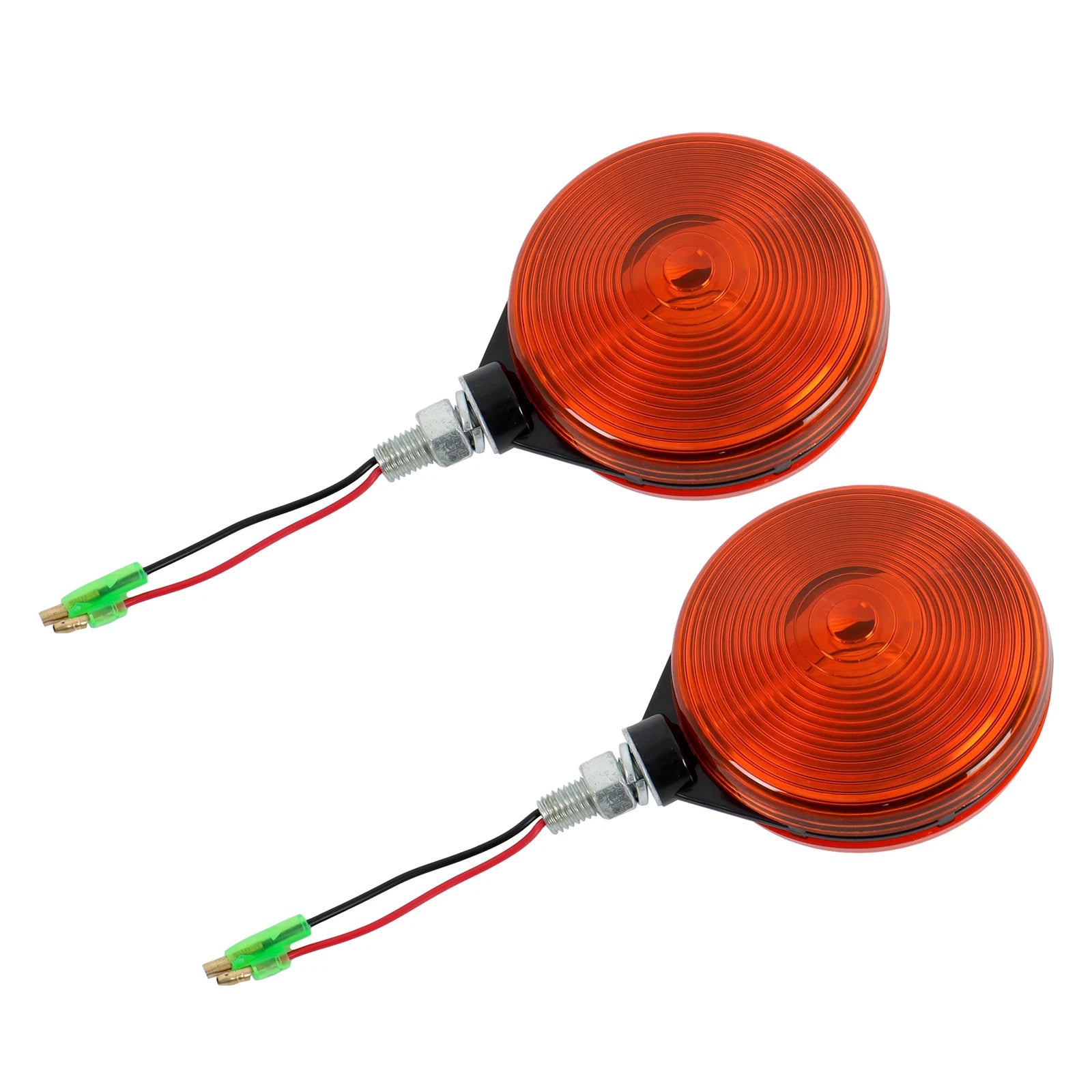 2X Amber Hazard Light for Kubota B L M Series Tractors