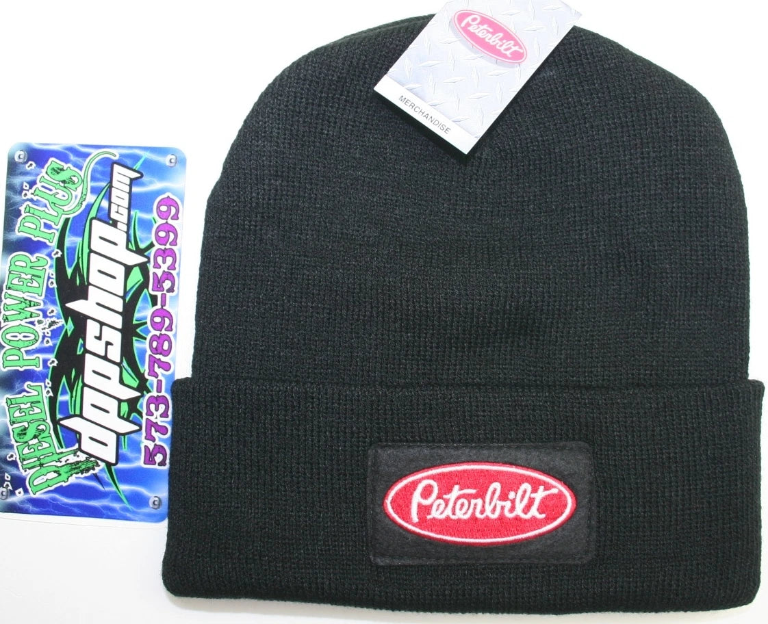 Beanie Stocking Cap for Peterbilt Truck (Fits All Models)