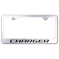 Stainless Steel License Plate Frame - Officially Licensed for Dodge Charger