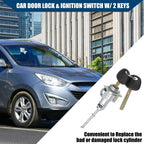 Ignition Switch Cylinder & Front Door Lock Cylinder w/ Keys for Hyundai IX35 (2015)