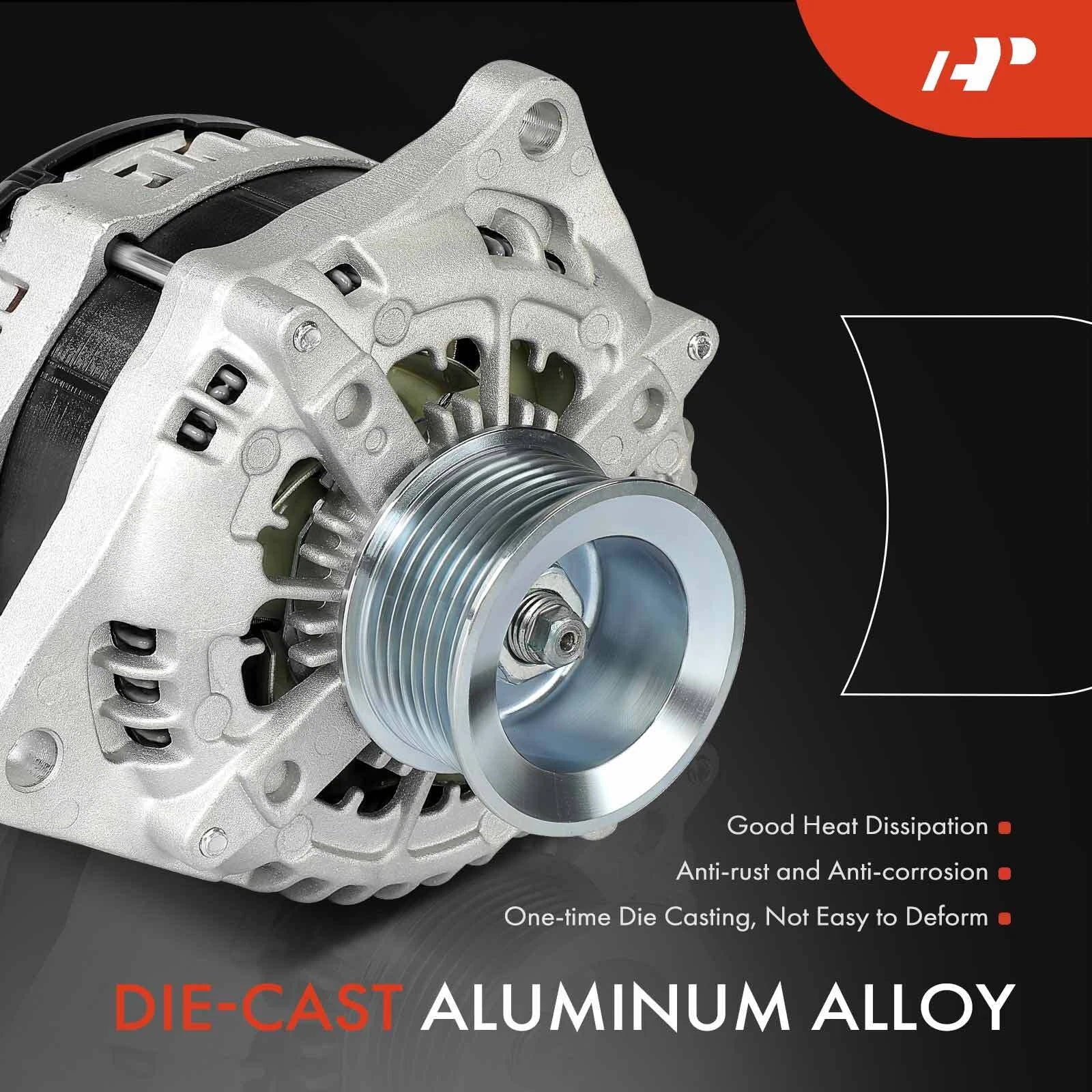 Alternator for Ford F-250/350/450/550 Super Duty (2017–2022) 6.7L 175A