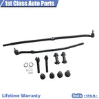 Front Suspension Tie Rods Ball Joints Kit for Dodge Ram 2500 3500 (2003–2008)