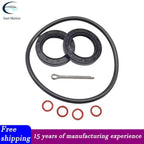 Lower Gearcase Propeller Shaft Oil Seal O-ring for Yamaha (93101-30M17, 93210-97M55)