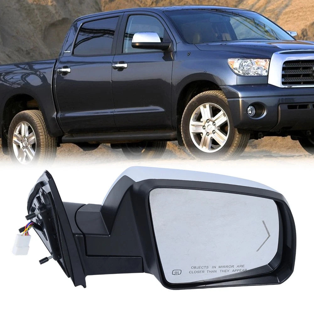 Power Folding Signal Passenger Side Mirror for Toyota Tundra Sequoia (2007–2021)