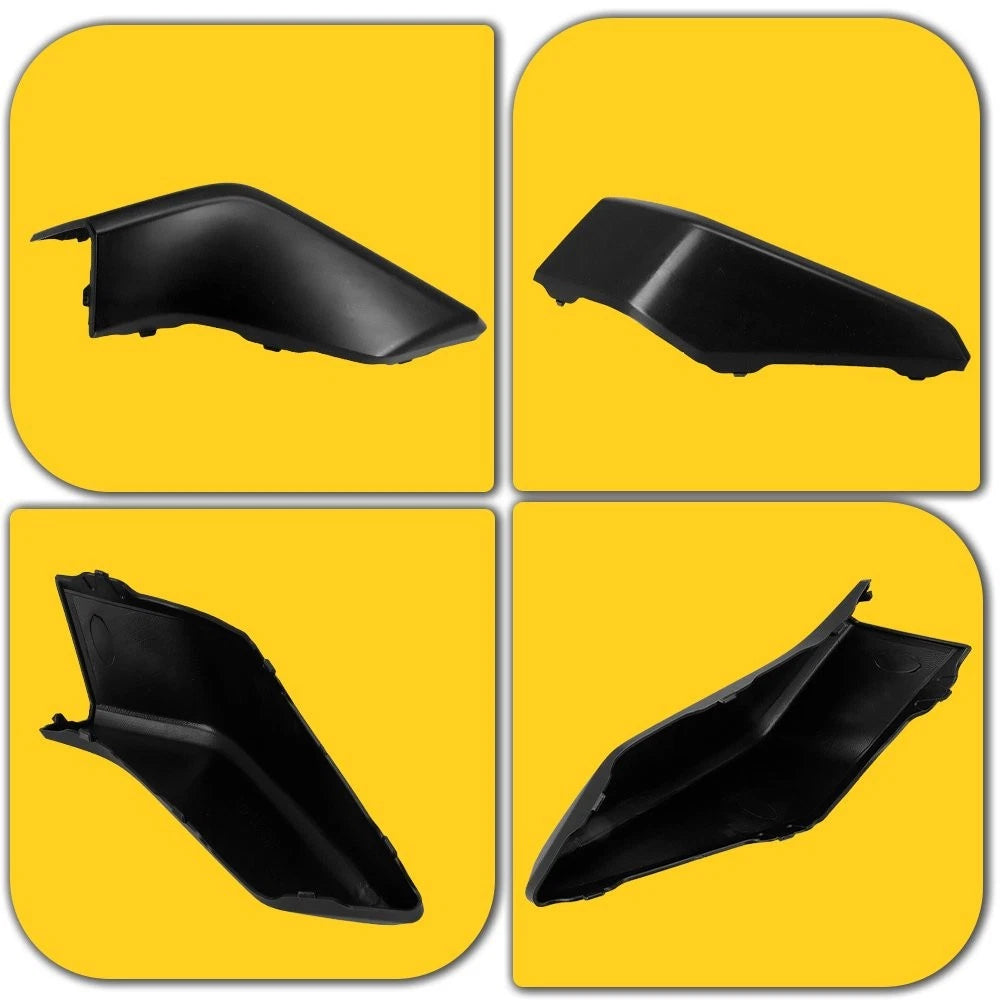 Set of 2 Front Bumper Tow Hook Cover Caps for Honda Civic (2017–2021)