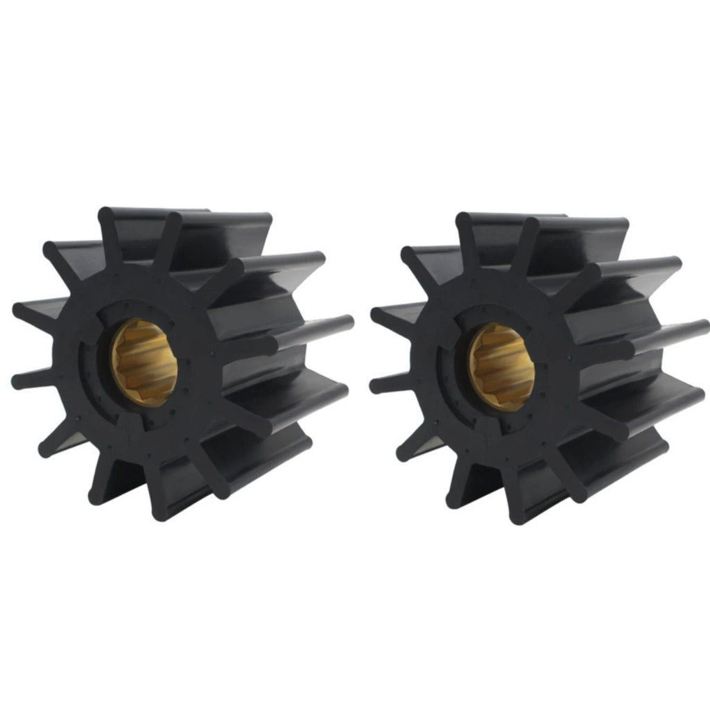 2PCS Impeller for Jabsco CEF 500135 Sierra 18-3275 (17935-0001, 875660, 7054)