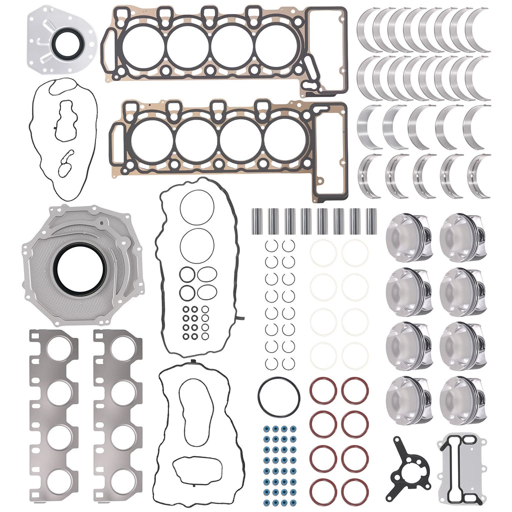 Piston Ring & Gasket Bearings Rebuild Kit for Mercedes AMG M176 M177 (2018–2023)