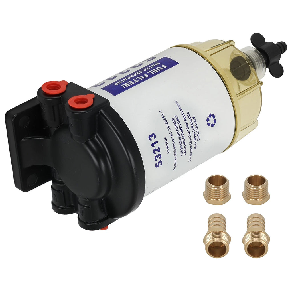 Fuel Water Separator for Mercury Yamaha Outboard (10 Micron)