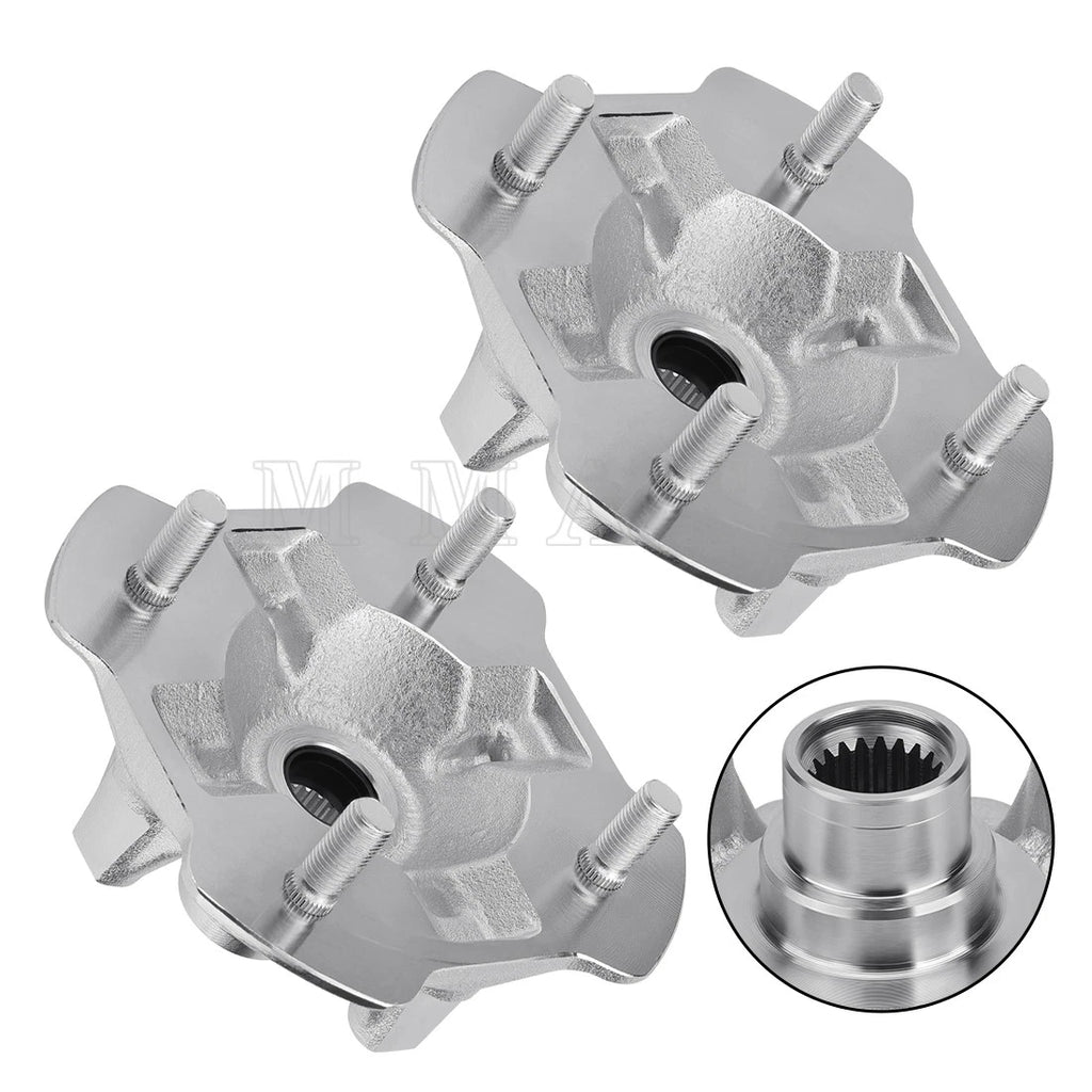 2X Front Wheel Hubs for Honda Rincon 680 TRX680FA/FGA (2006–2023)