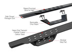 Drop Steps for Nissan Frontier Equator King Cab (2005-2026)