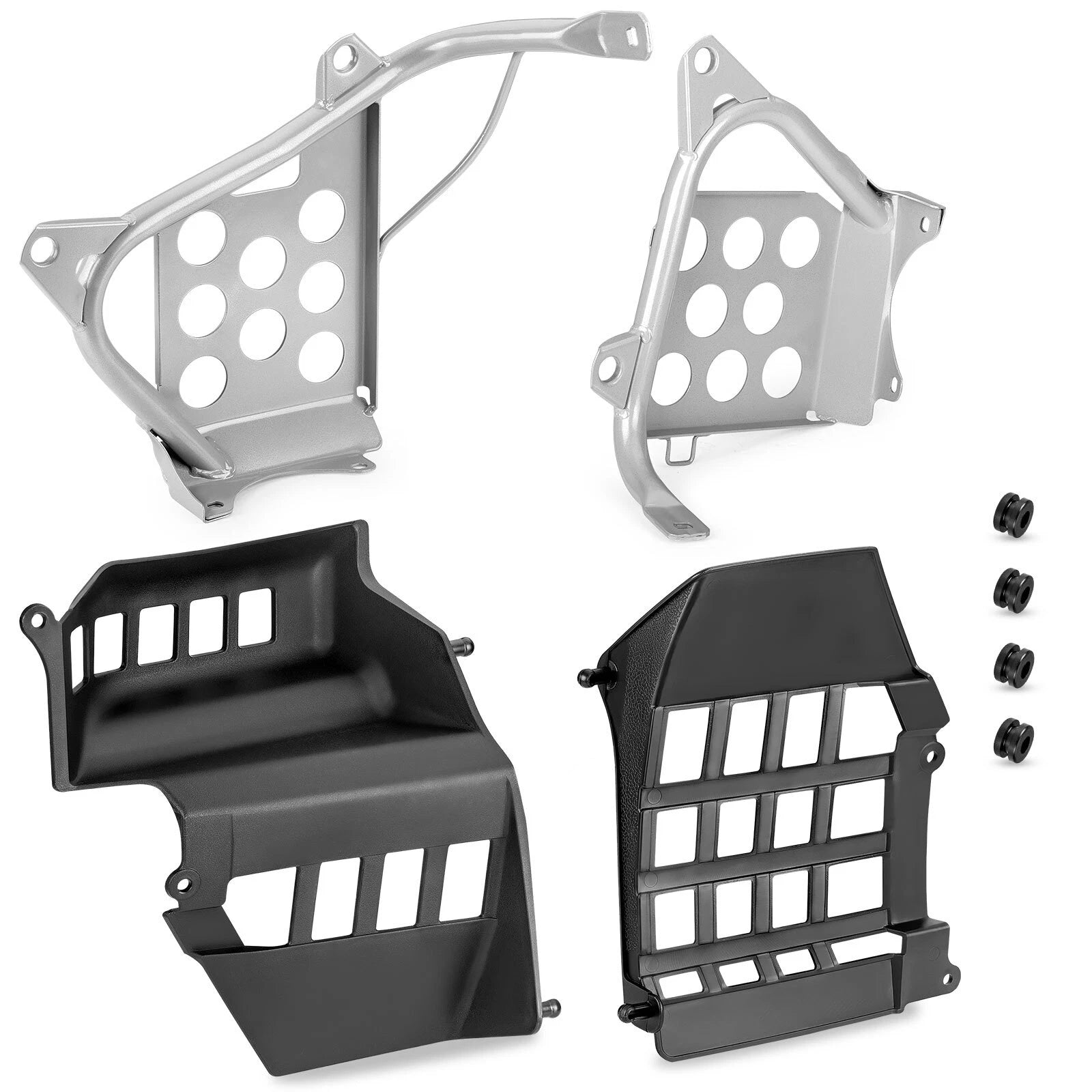 Set of 2 Heel Guards for Yamaha Banshee 350 (1990–2006)