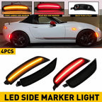 Smoked Lens Side Marker Lamps for Mazda Miata MX-5 (2016–2022)