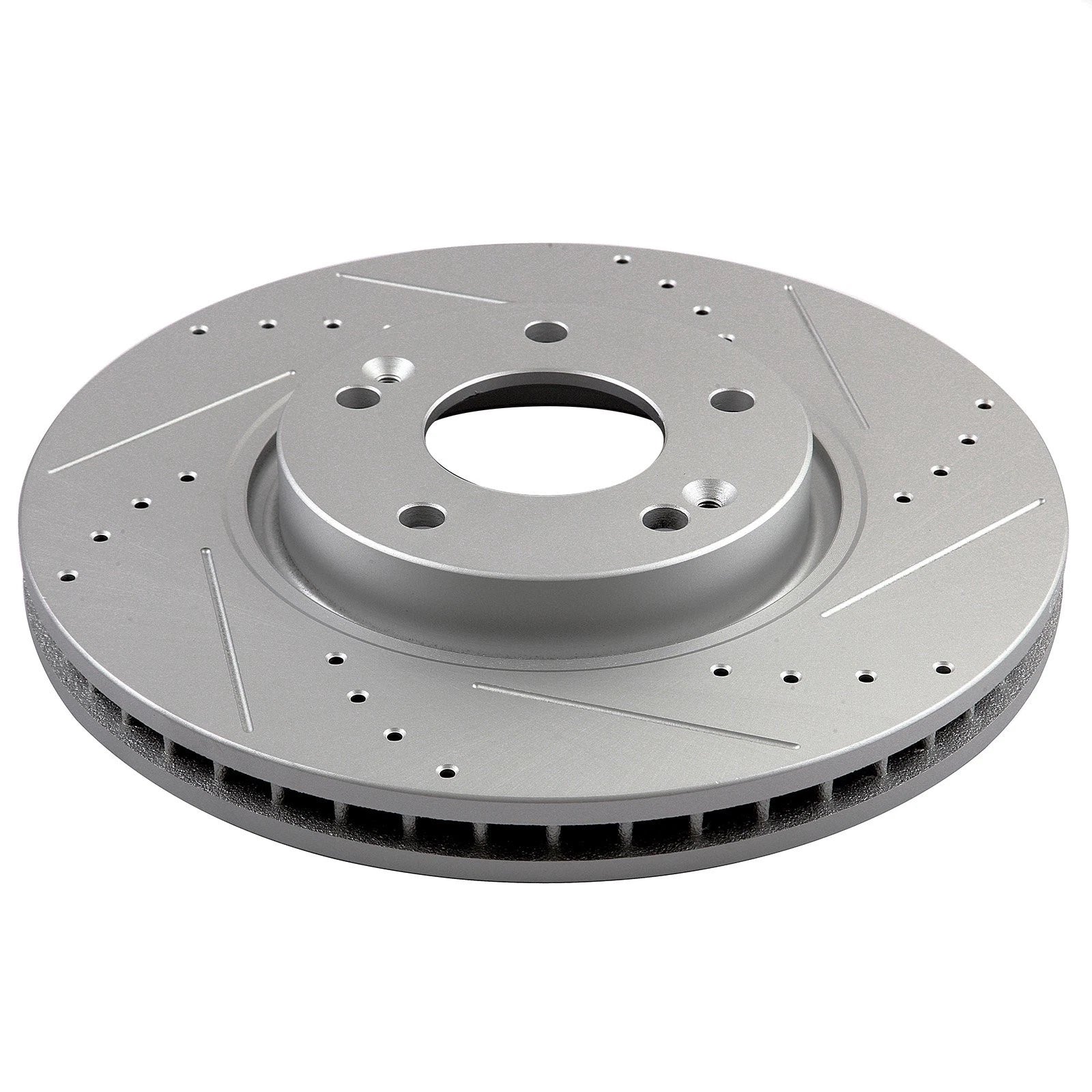 Front Brake Rotors & Ceramic Brake Pads for Hyundai Veloster (2013–2016)