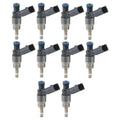 Set of 10 Fuel Injectors for Audi S6 S8 (2007–2011) 5.2L V10